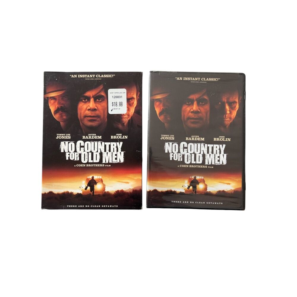 BNIP SEALED - No Country For Old Men Movie DVD Suspense Thriller Mystery